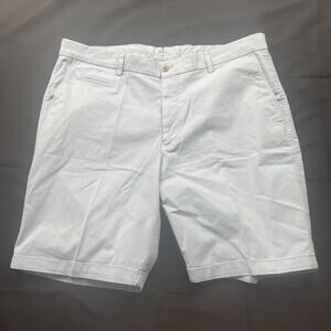 Ballin Drummond Flat Front Shorts Sz 38 Cobalt Blue Golf Summer 9 Inch Inseam